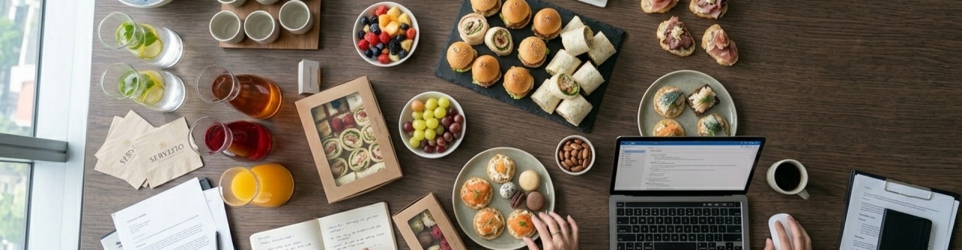 Меню для довгих переговорів: як кейтеринг зберігає концентрацію учасників