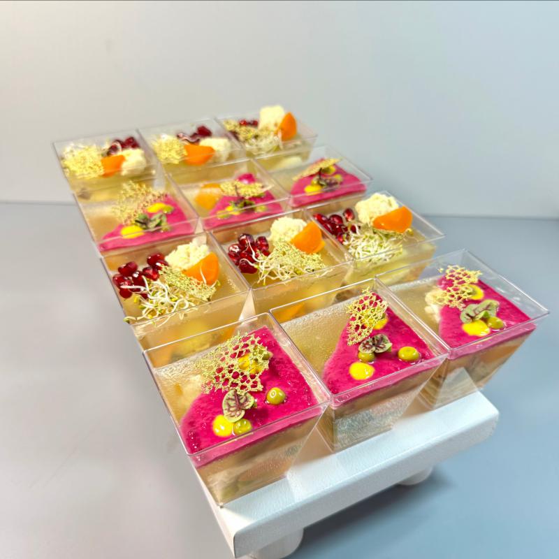 Асорті холодців м'ясний та з язика