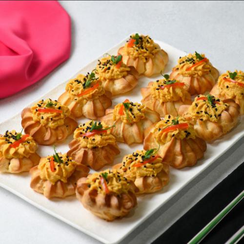 Профітролі з курячим мусом